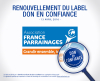 Renouvellement du label "Don en confiance" pour France Parrainages