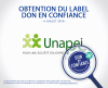L'UNAPEI obtient le label "Don en Confiance" !