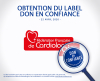 La Fdration Franaise de Cardiologie obtient le label "Don en Confiance" !  
