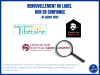 3 renouvellements de label